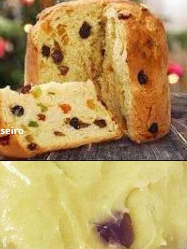 A Naoca trouxe uma receita da Massa de Panetone Cristalizado Caseiro, ela fez questão de...