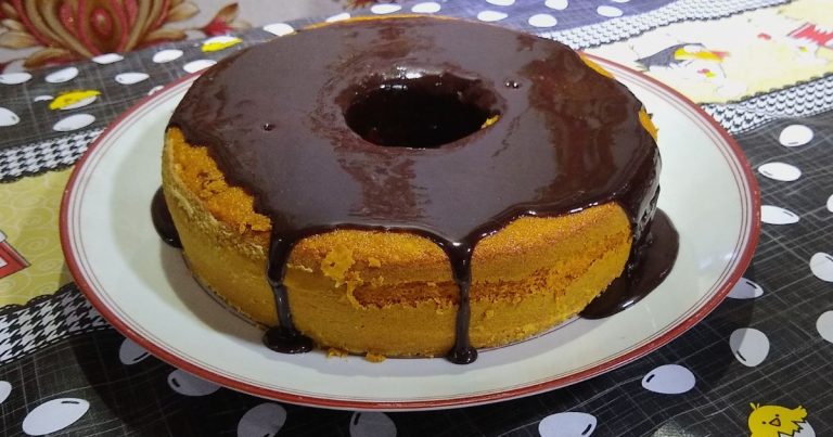 Bolo de Cenoura com Maizena