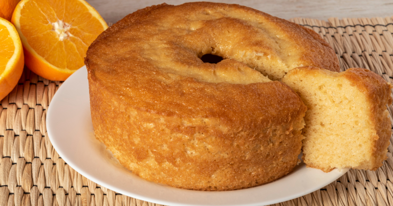 Receita de Bolo de Laranja Simples