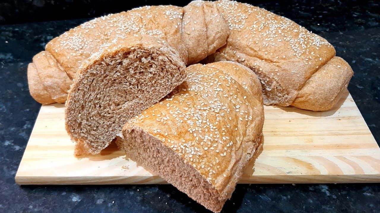pão integral caseiro