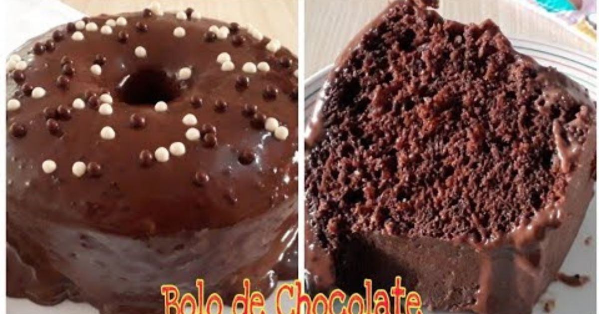 Prepare um bolo de chocolate incrivelmente fofo e saboroso com esta receita simples de liquidificador....
