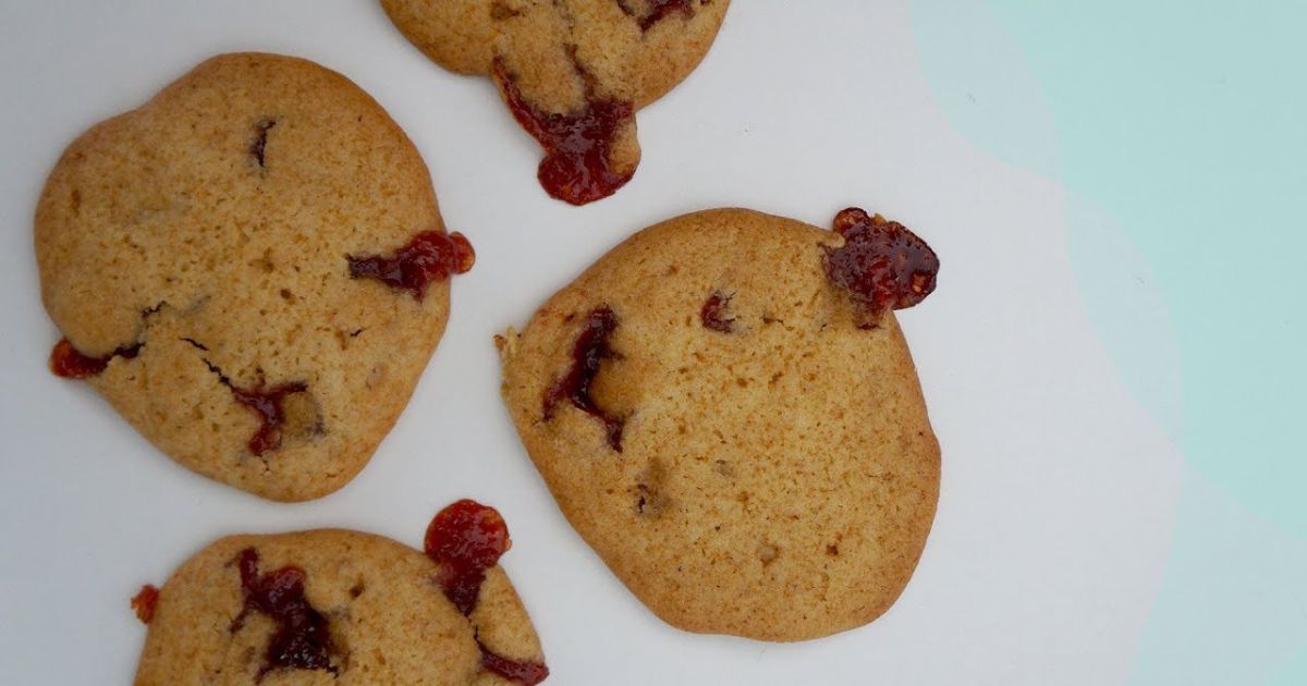 Cookies veganos de goiaba