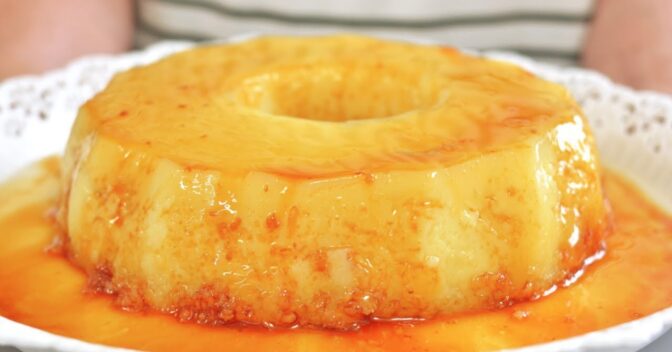 Pudim: Pudim de Leite de Coco sem Lactose