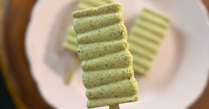 Saudável: Picolé de Pistache Low Carb: Delicioso e Perfeito para Dias Quentes