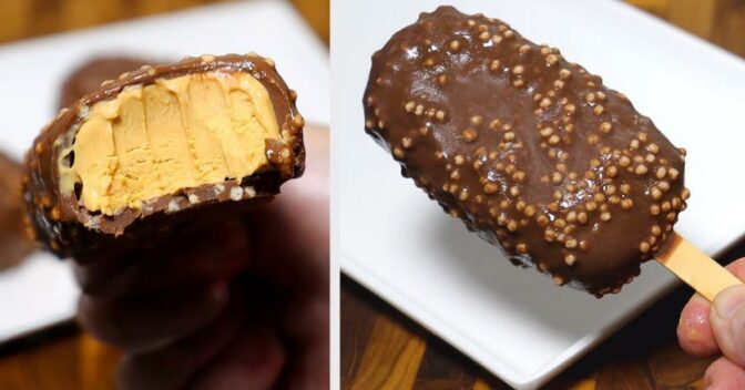 Sobremesas: Picolé Chokito Caseiro Delicioso e Fácil