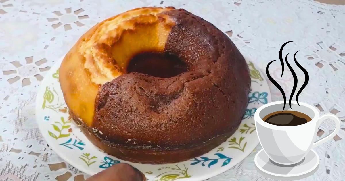 Misture 4 Colheres de Nescau com a Farinha de Trigo e Faça Esse Bolo Abençoado 3 em 1