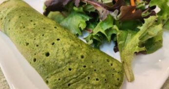 Café da Manhã Saudável: Panqueca de Espinafre Rápido de Fazer e Não Contêm Lactose