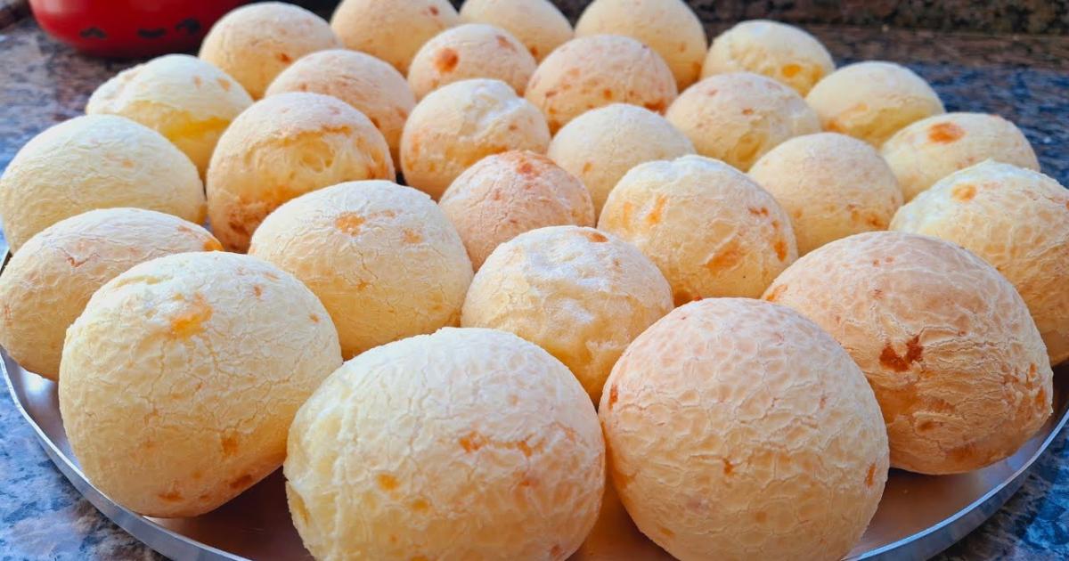 Pão de Queijo Com Polvilho Azedo Que Não Murcha