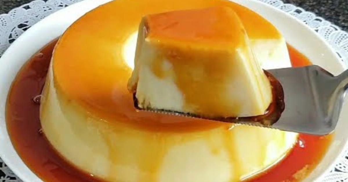 Pudim de Laranja Que Não Vai ao Fogo e Não Leva Ovo