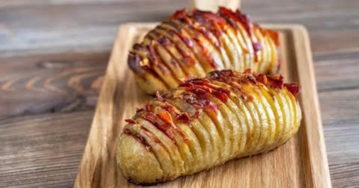 batata hasselback