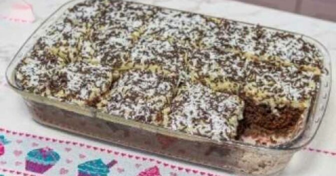 Sobremesas: Bolo Prestígio Molhadinho Na Travessa Super Fácil e Delicioso