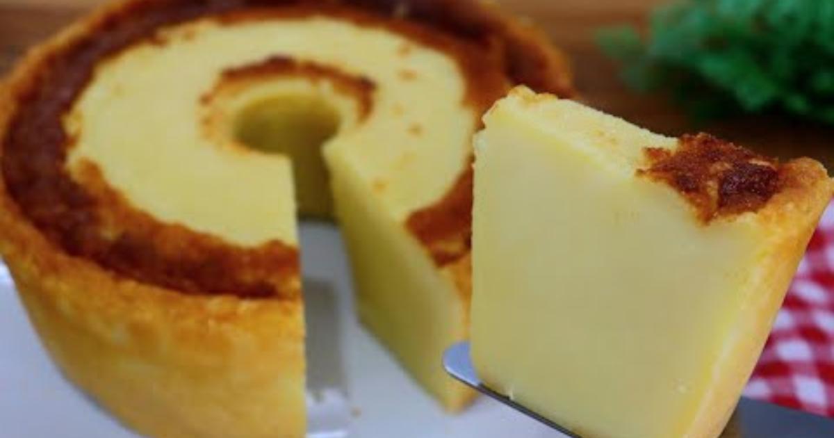 Bolo de Leite de Liquidificador Delicioso