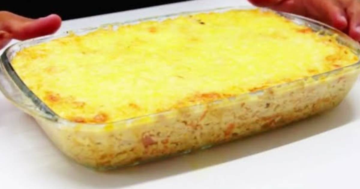 Gratinado de Frango Cremoso com Toque de Mussarela