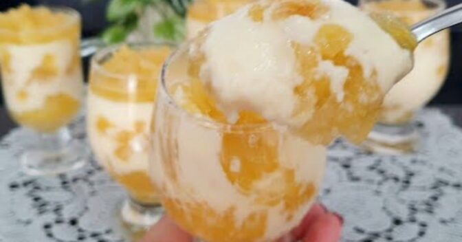 Sobremesas: Sobremesa Gelado de Abacaxi