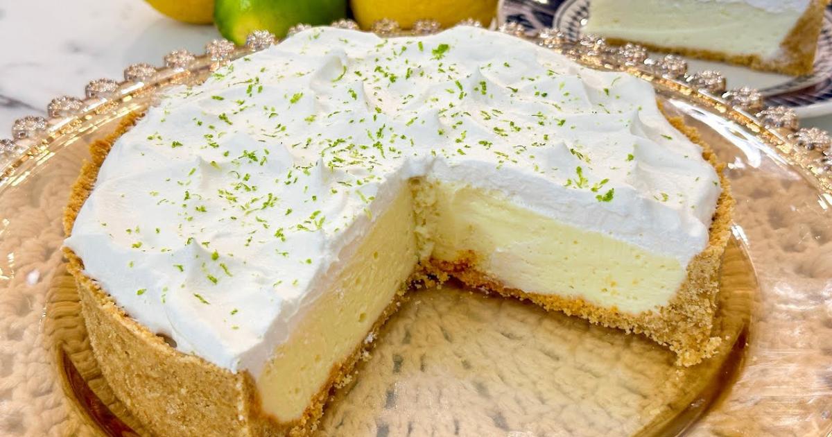 Torta de Limão Simples e Delicioso