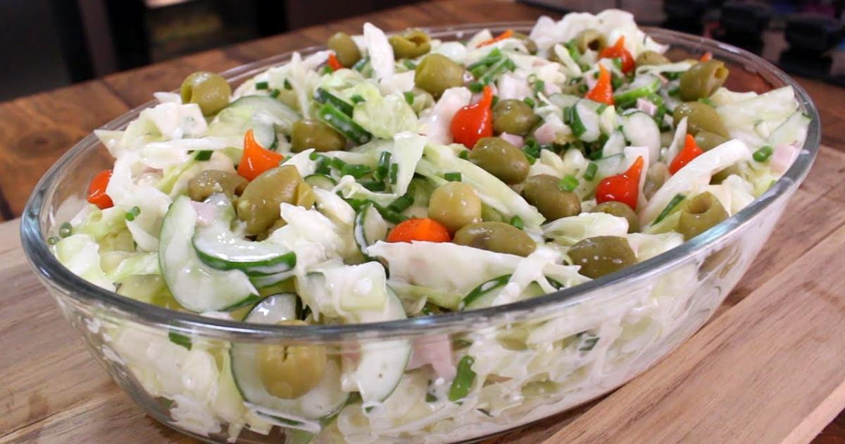 Salada Refrescante e Deliciosa