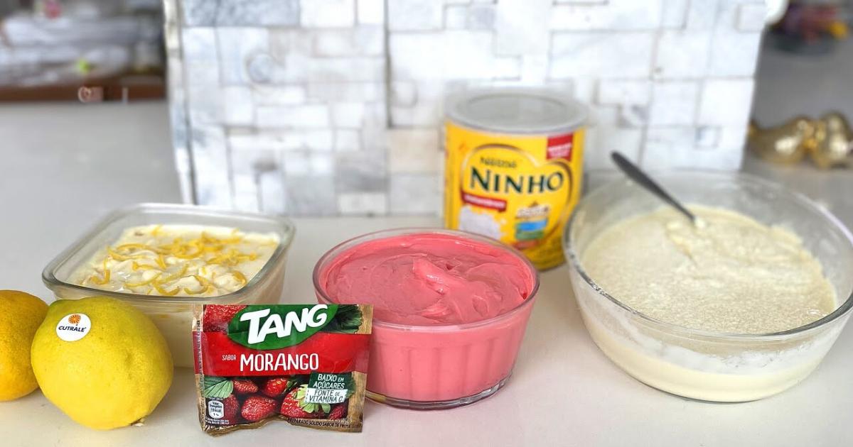 3 Recheios Em Uma Receita Só! Mexeu está pronto!