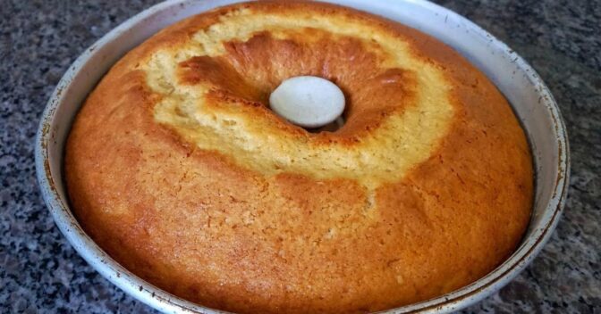 Bolos: Bolo de Queijo Simples e Fofinho