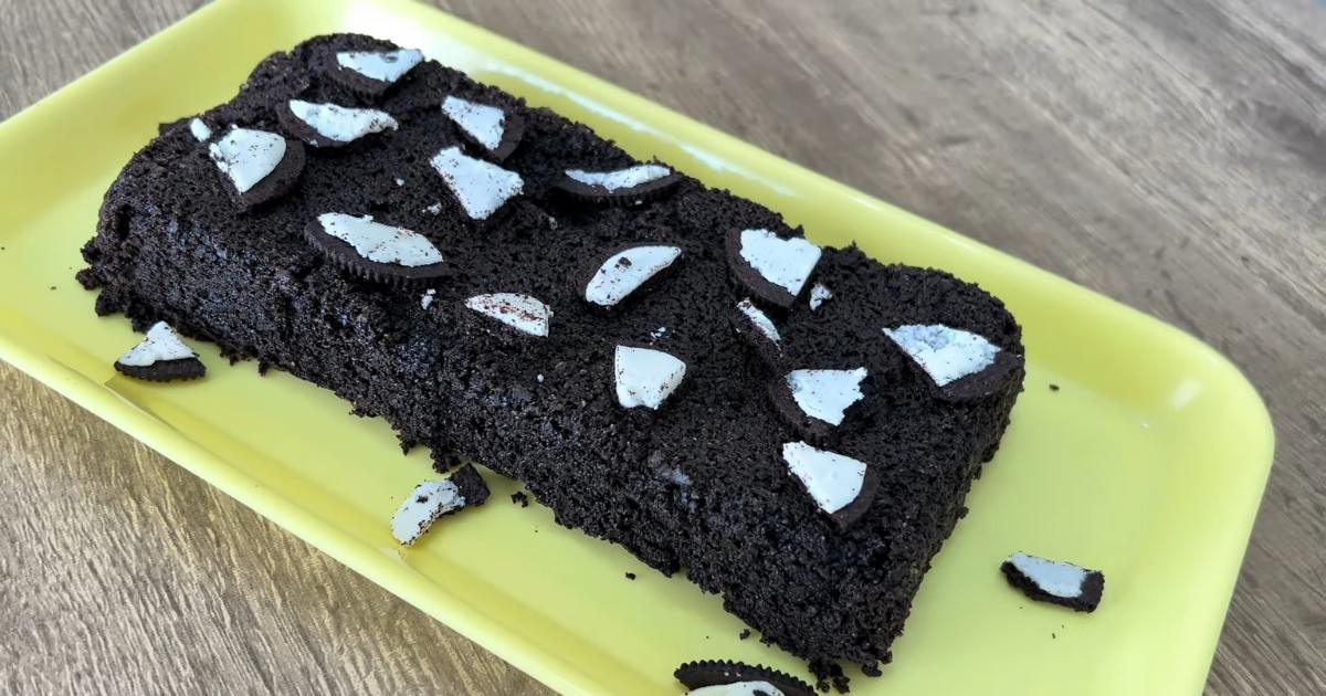 Brownie de bolacha fácil: 3 ingredientes e pronto em minutos. Receita prática e deliciosa!...