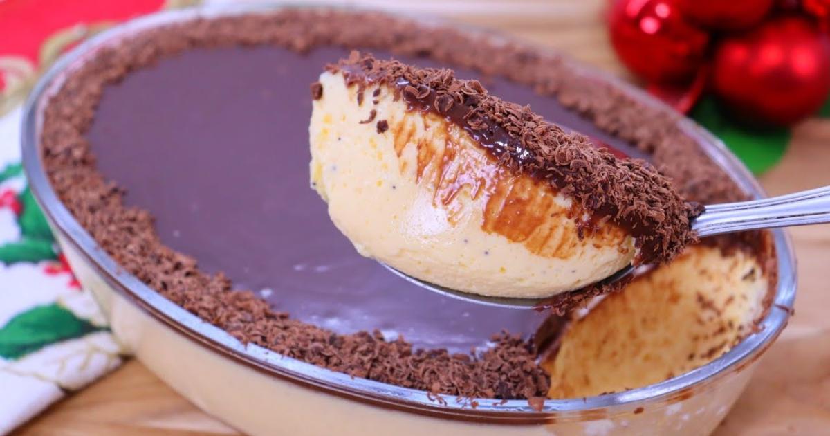 Mousse de Maracujá com Chocolate Super Saboroso