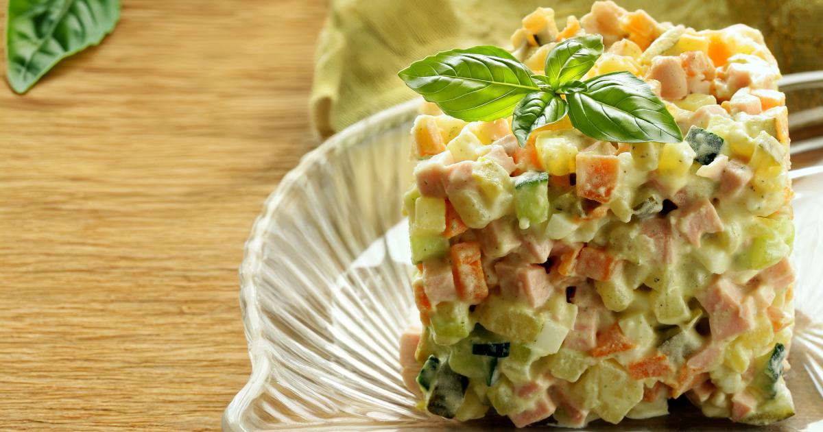 Salada de Maionese Natalina Perfeita para a Ceia de Natal