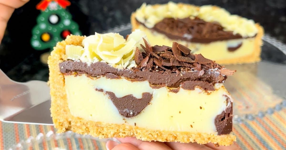 Torta Trufada de Ninho com Chocolate