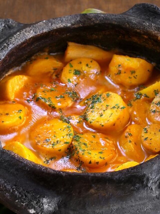 Essa é uma ótima opção de prato vegetariano, com um toque tropical perfeito!...