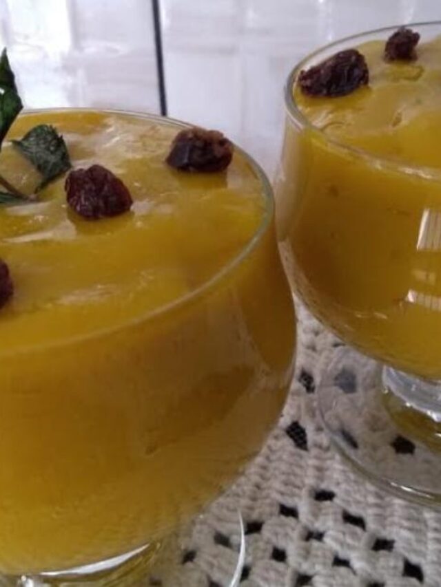 Feita com manga fresca e agar-agar, oferece uma textura firme e delicada....