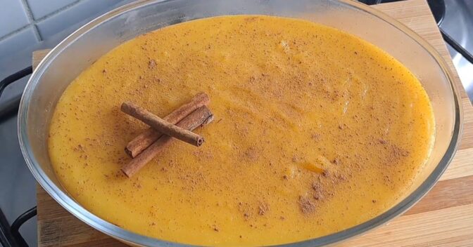 Sobremesas: Canjica com 3 Ingredientes Simples e Cremosa Receita de Curau de Milho Verde
