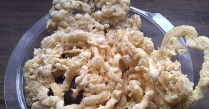 Lanche: Mentira Salgada Frita: Bolinho de Polvilho Delicioso e Fácil de Fazer
