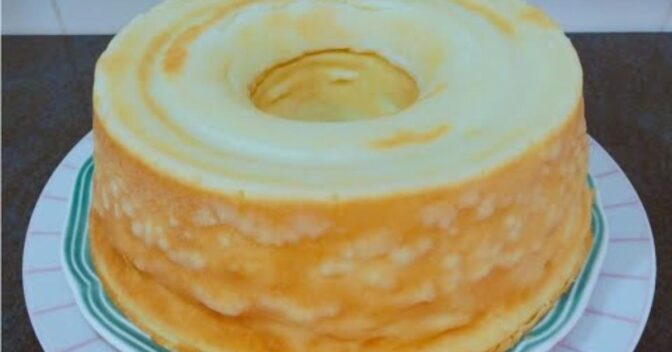 Bolos: Bolo de Leite de Liquidificador cremoso