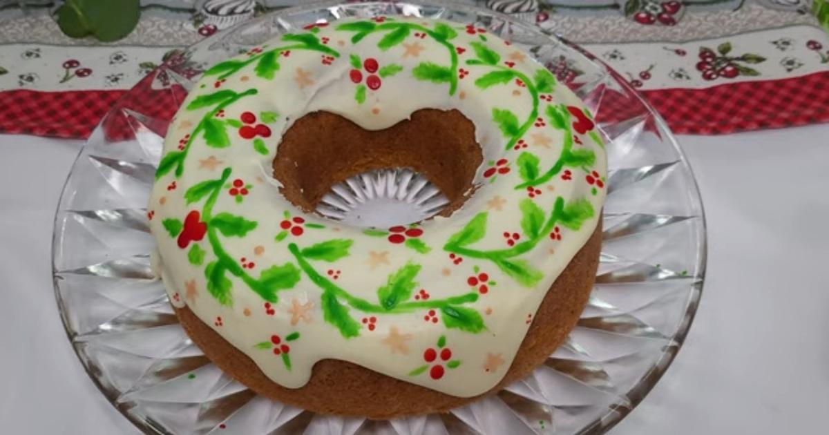 Surpreenda com Este Bolo de Nozes de Natal Incrível e Fácil de Fazer