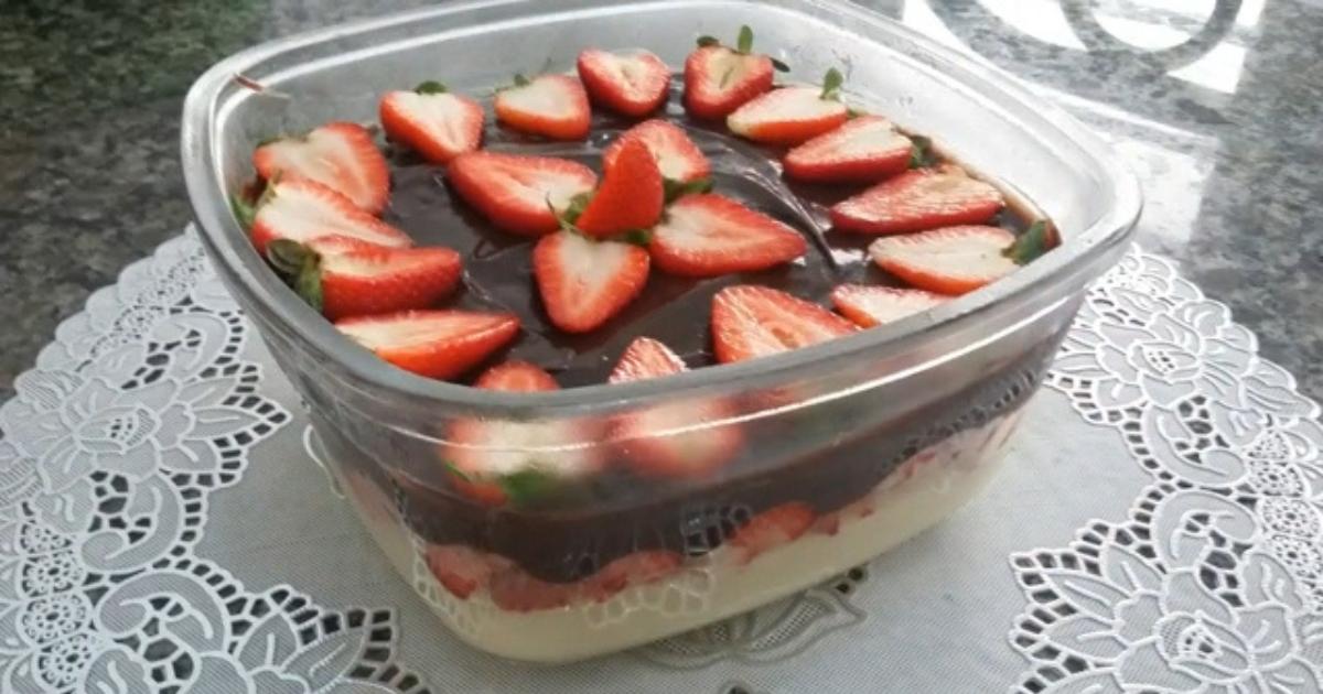 Bombom de Morango na Travessa – Delícia para as Festas de Fim de Ano!