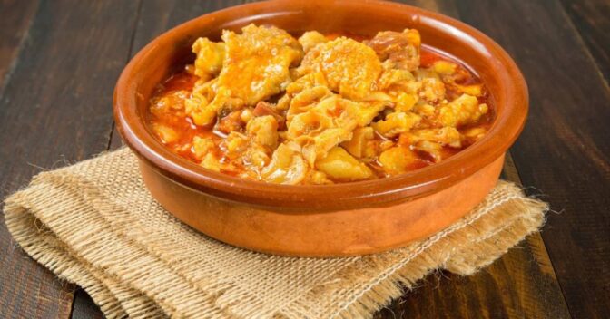 Carnes: Dobradinha com Bacon e Batata