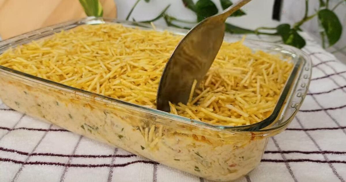 Fricassê de Frango Cremoso Fácil Para o Natal