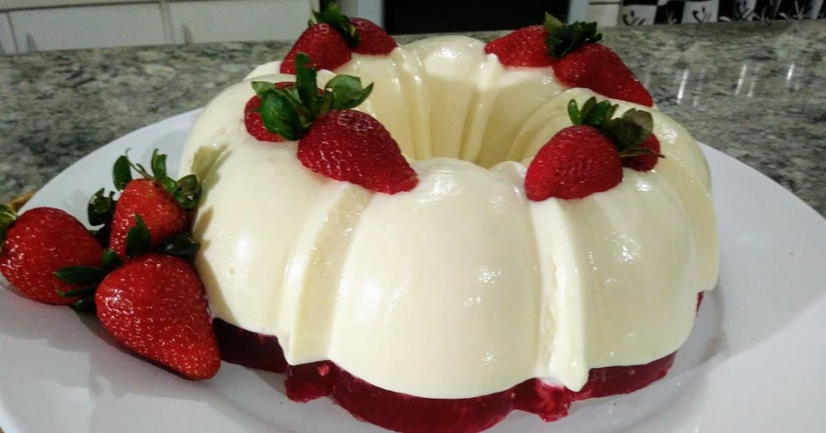 Mousse Pudim de Leite Ninho Geladinho e Cremoso