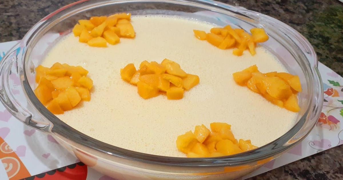 Sobremesa Fácil e Prática: Mousse de Pêssego Delicioso