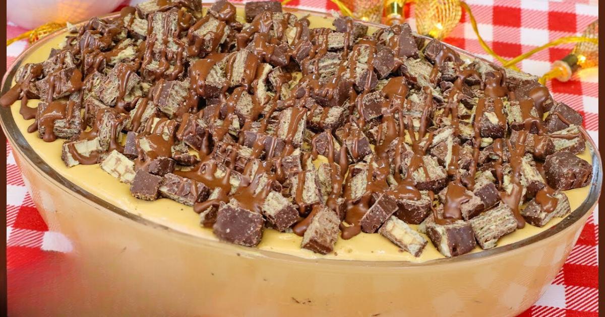 O Melhor Bolo de Natal com Apenas 3 Ingredientes