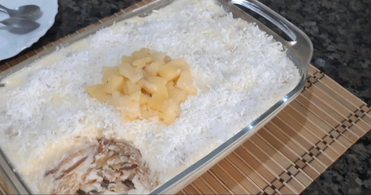 Pavê de Abacaxi Fácil e Rápido: Uma Sobremesa Irresistível!
