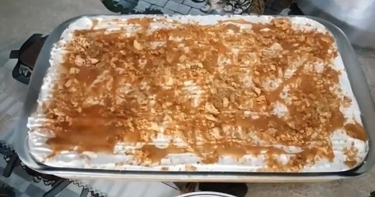 Pavê de Doce de Leite com Paçoca para o Natal: Simples e Delicioso!