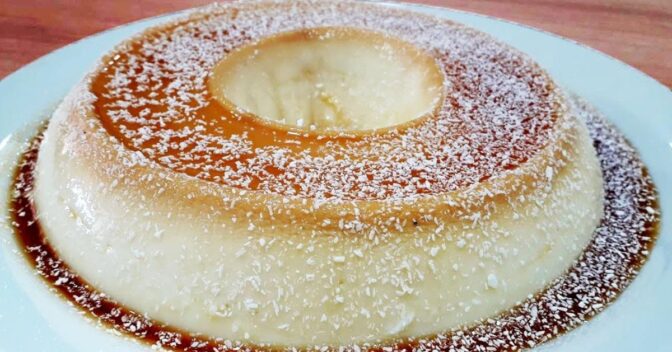 Pudim: Pudim Maria Mole de Coco