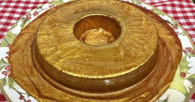 Pudim: Pudim de Ouro Perfeito para o Natal!