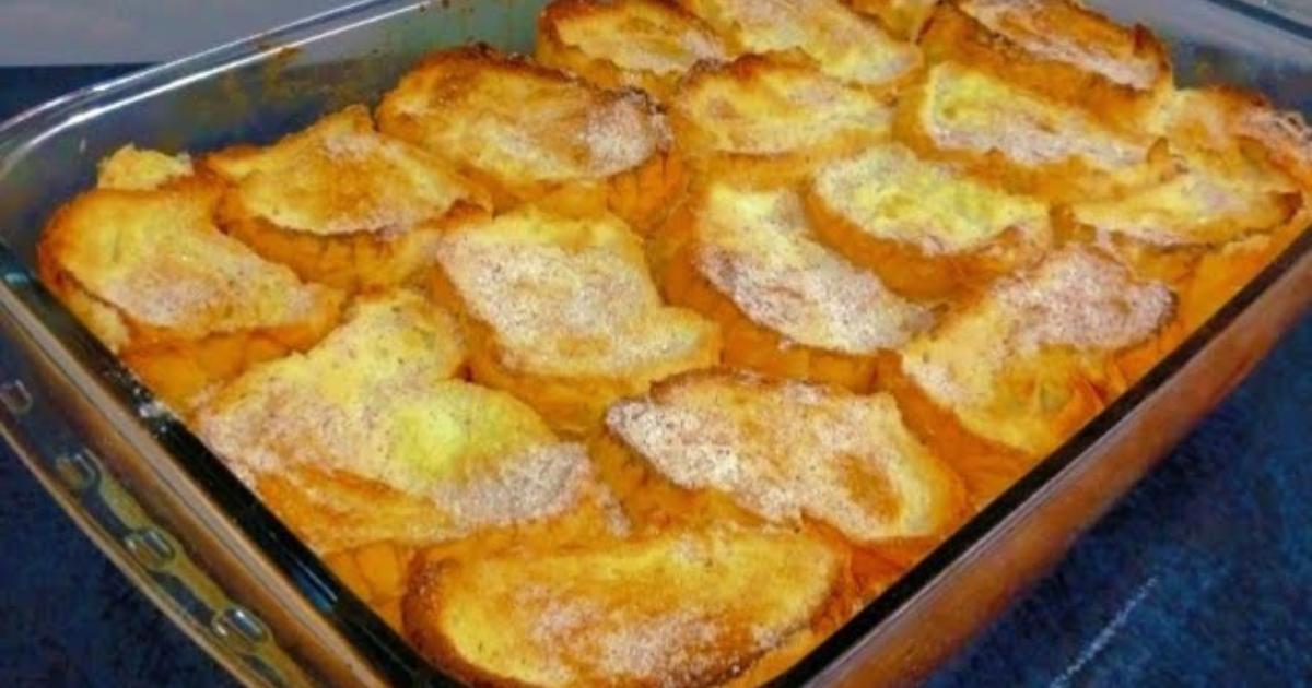 Rabanada de Natal de Forno