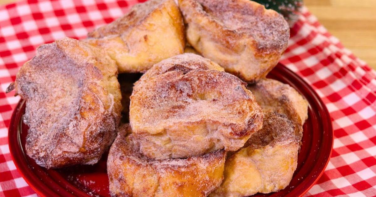 Rabanada de Natal na Air Fryer