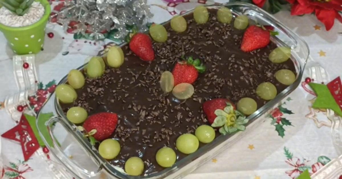 A Sobremesa de Natal Mais Fácil e Rápida que Você Já Viu!