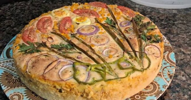 Especiais: Torta de Frango Decorada e Saborosa