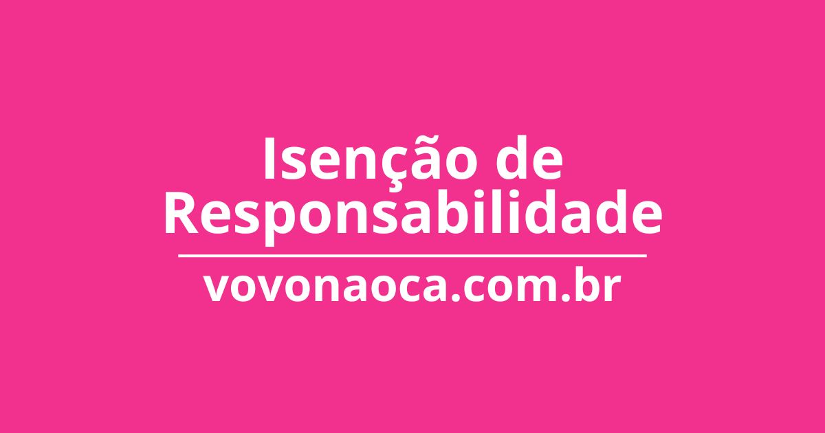 Isenção de Responsabilidade 