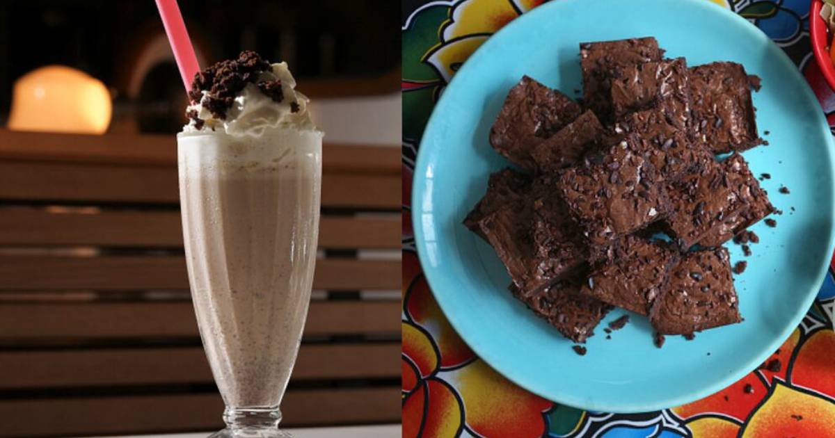Aprenda a fazer uma batida de brownie com vodka e leite condensado! Cremosa, fácil e...