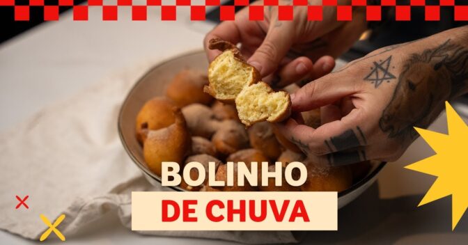 Bolos: Bolinho de Chuva Macio e Sequinho