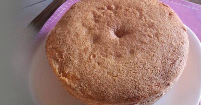 Bolos: Bolo de Arroz Fofo Sem Glúten e Sem Leite